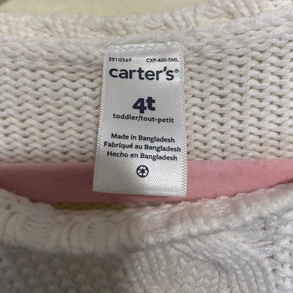 White Christmas Sweater Dress - Picture 3 of 4